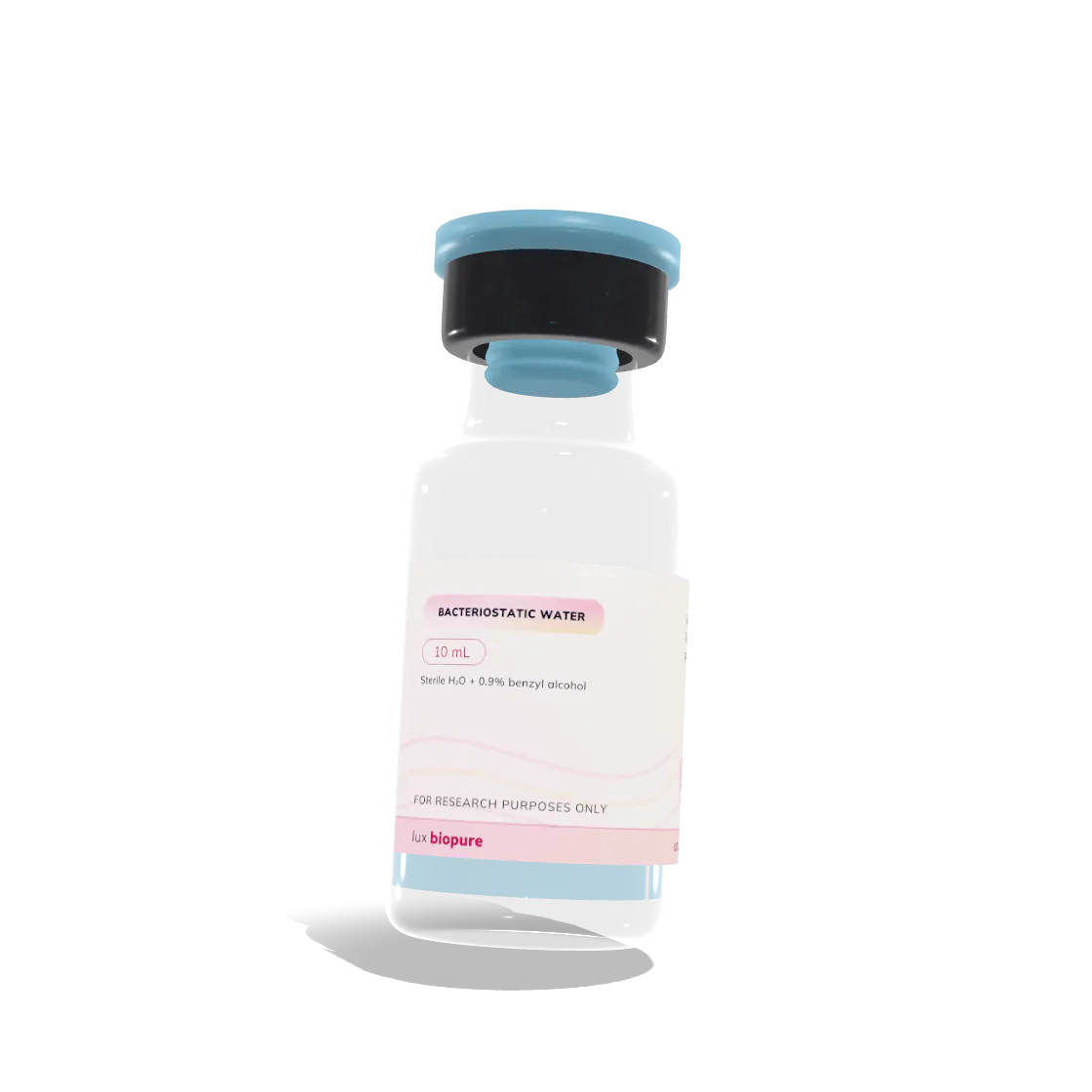 Bacteriostatic Water, Lux BioPure, Canada.
